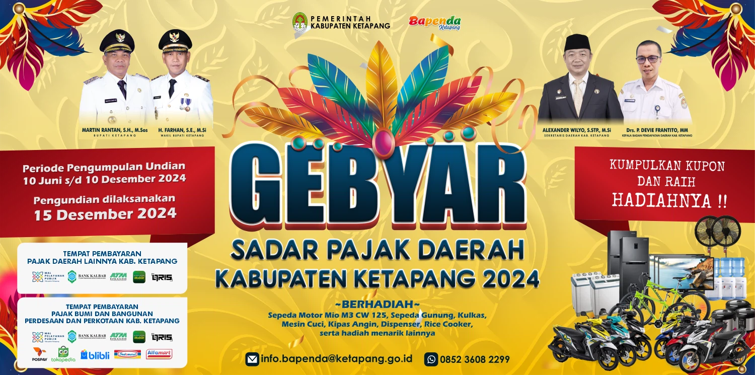 bapenda.ketapangkab.go.id - Gebyar Sadar Pajak Daerah 2024