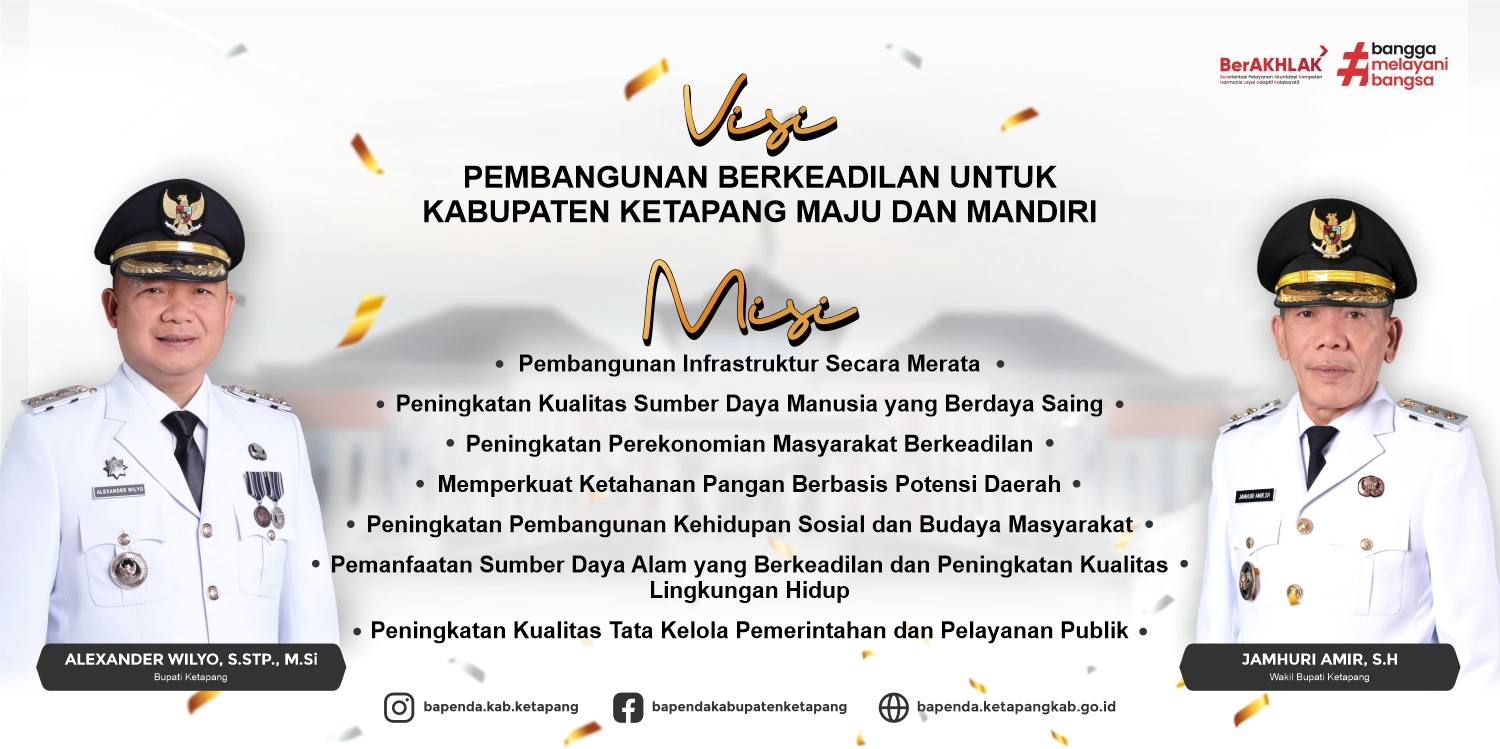 bapenda.ketapangkab.go.id - visi misi bupati ketapang