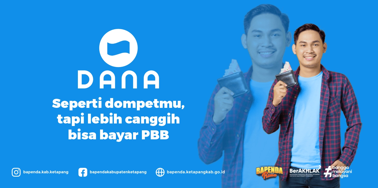 bapenda.ketapangkab.go.id - pembayaran PBB Ketapang menggunakan DANA