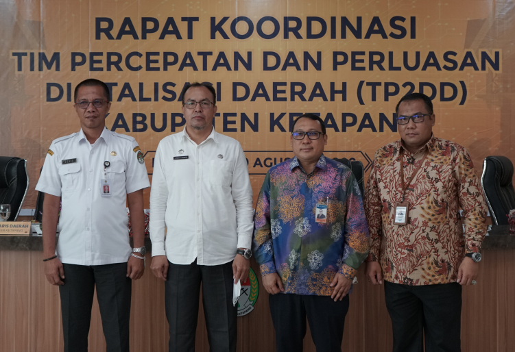 bapenda.ketapangkab.go.id - Rapat Koordinasi TP2DD Kabupaten Ketapang bersama Bank Indonesia