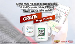 bapenda.ketapangkab.go.id - Bayar PBB Makin Praktis di MPP Ketapang, Pulang Bawa Bukti Bayar Plus Mug Cantik!